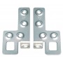 LASTRINE PER PENSILI ZINCATE DX/SX PZ. 2 