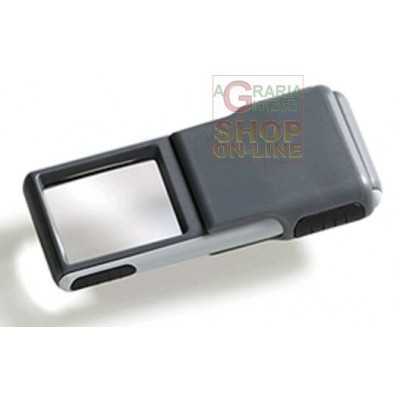MAGNIFYING LENS WITH LED MM. 38 X 32 3 X 501238