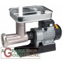 LEONARDI TRITACARNE ELETTRICO 22 INOX HP. 1 NIPLOY 