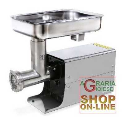 LEONARDI ELECTRIC MEAT MINCER WITH STAINLESS STEEL 12 HP. 0.5