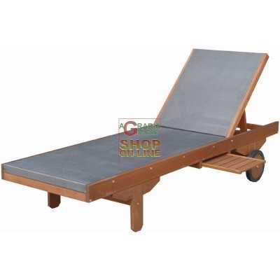LETTINO IN LEGNO VIGOR NARCISO PRENDISOLE CM. 180X60 
