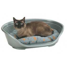 DELUXE BED FOR DOG OR CAT IN POLYLENE CM.49X36X17,5H