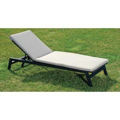 SUN BED ANODISED ALUMINUM WITH CUSHION