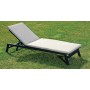 SUN BED ANODISED ALUMINUM WITH CUSHION