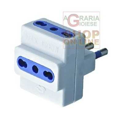 MULTIPLE ADAPTER 250V 16A WITH T
