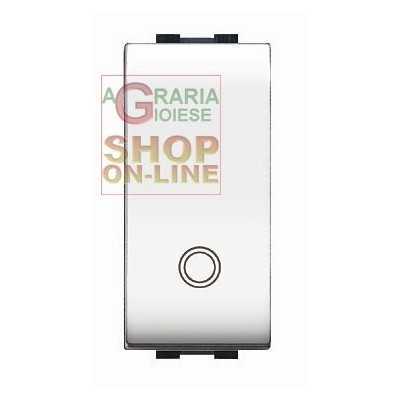 LIFE ART.4021WH WHITE GENERIC UNIPOLAR BUTTON