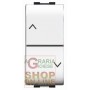 LIFE ART.4022WH DOPPIO PULSANTE PER TAPPARELLA BIANCO 