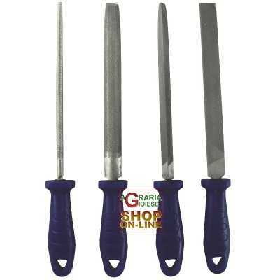 FILES FOR METALS SET 4 PIECES KEEN BLADES