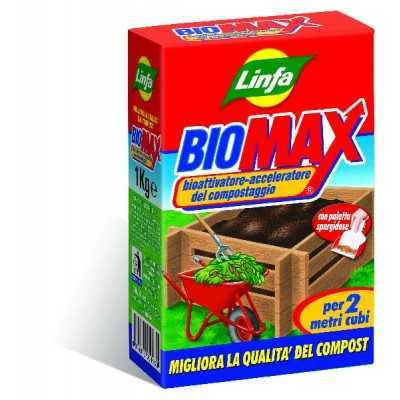 LINFA BIOMAX BIO ATTIVATORE DI COMPOSTAGGIO KG. 1 