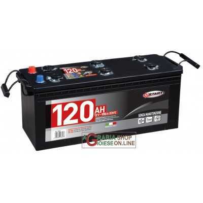 LONGLIFE CAR BATTERY 120Ah SEALED WITHOUT MAINTENANCE