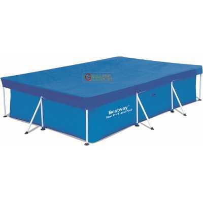 BESTWAY 58106 TOP COVER RECTANGULAR POOL COVER CM. 300 X 201