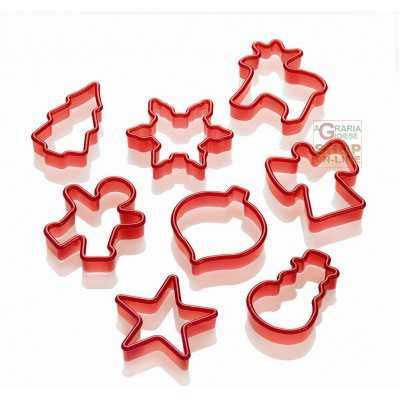LURCH 8-PIECE SET CHRISTMAS SHAPES LU 10520