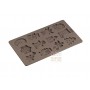 LURCH SILICONE STENCILS FOR CHRISTMAS COOKIES