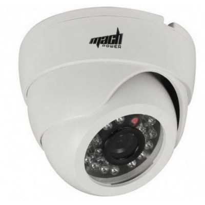 MACH POWER TELECAMERA PER INTERNO 3,6 MM. 480TVL LED 24 