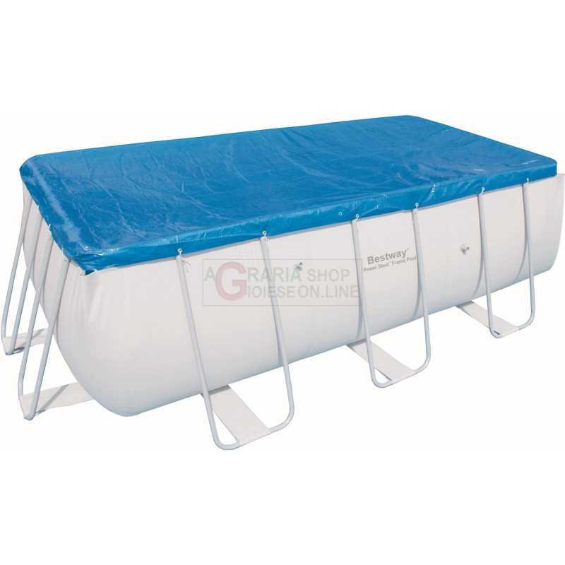 BESTWAY 58232 TELO COPRI PISCINA RETTANNGOLARE