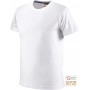 T-SHIRT COTTON SHORT SLEEVE GR 110 COLOR WHITE TG S XXL