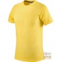 COTTON SHORT SLEEVE T-SHIRT GR 145 YELLOW SIZE S XXL
