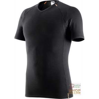 SOY FIBER SHORT SLEEVE T-SHIRT COLOR BLACK TG M XXL