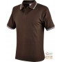 POLO SHIRT 100% CARDED COTTON GR 190 BROWN COLOR SIZE S XXL