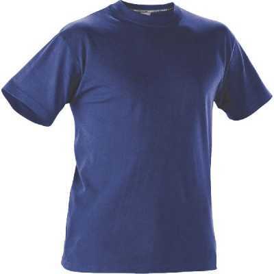 T-SHIRT GR145 BLUE TG S-XXL COTTON