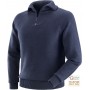 SWEATER 70% ACRYLIC 30% WOOL MOLLE NECK BLUE COLOR SIZE M XXL