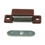 MAGNETIC RECTANGULAR BROWN PCS. 2