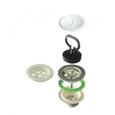 MAGNUM WASTE FOR CERAMIC SINK 1 - 1/2 DIAM. 80