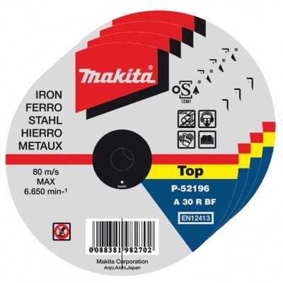 MAKITA DISCO PER FERRO MM. 115x1,0x22 