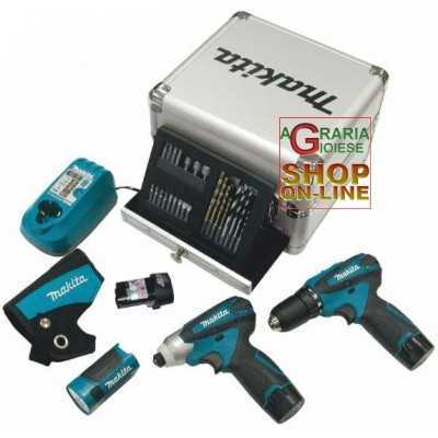 MAKITA PROFESSIONAL SUPERKIT MOD. LCT303X1 COMPOSED BY DF330DW