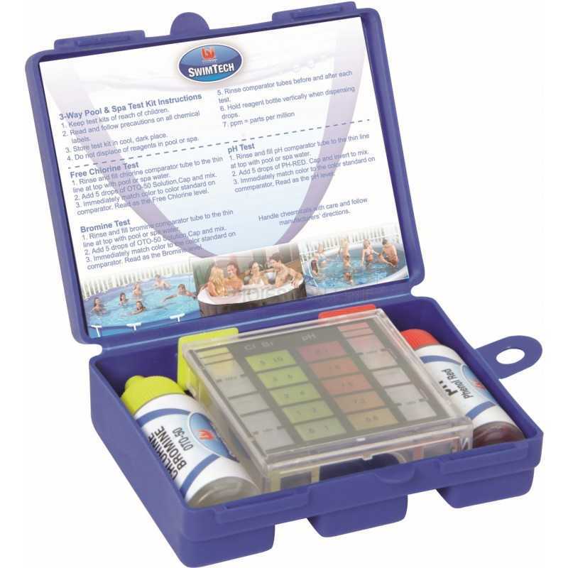 BESTWAY 58274 TEST KIT POOLS AND SPA WITH REAGENTS