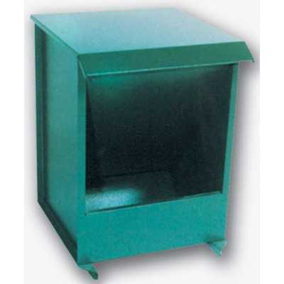 GALVANIZED HOPPER FEEDER FOR DOGS