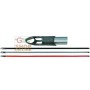 HANDLE FOR Broom of IRON PAINTED F.UNIVERSAL CM.130 RED