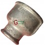 GALVANIZED REDUCED THREADED SLEEVE 1.1 / 2 - 3/4