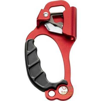 RISE HANDLE FOR PROGRESSION ON LIGHT ALUMINUM ALLOY ROPE RED