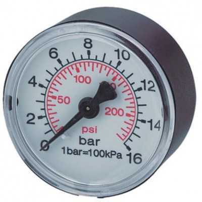 MANOMETER FOR AUTOCLAVE DIAM. 63 0-12 BAR DRY 1/4