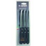 MARIETTI COLTELLI DA TAVOLA BISTECCA RIVETTI PZ. 6 MANICO NERO 