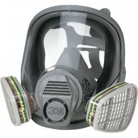 3M 6800 CE ANTIGAS MASK FACIAL WITH VISOR IN POLYCARBONATE