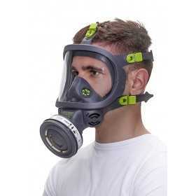 BLS FACE ANTIGAS MASK WITH EYE PROTECTION POLYCARBONATE TR82