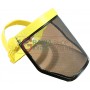 PROTECTIVE NET VISOR MASK FOR BRUSHCUTTER