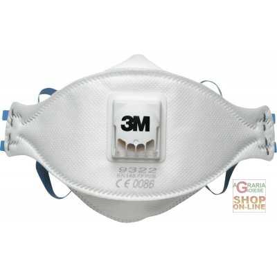 MASK 3M 9322 SERIES AURA C VALVE FFP2 NR D