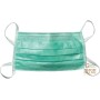 MASCHERINA ANTIPOLVERE CON ELASTICI CONF 50 PEZZI COLORE VERDE 