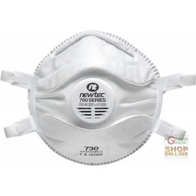 HYGIENIC DUST MASK WITH VALVE CLASS FFP3 NR D