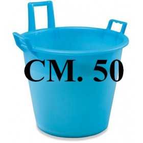 TUB 3 HANDLES CM. 50 BLUE