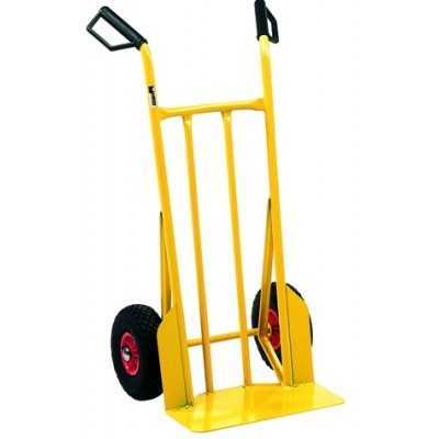MAURER ZEUS CRATE HOLDER TROLLEY WITH PNEUMATIC RUORE KG. 200