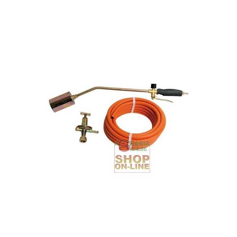 Torch Machine Bitumen MAURER TORCH KIT FOR ASPHALT COMPLETE WITH HOSE AND REGULATOR mt. 9.5