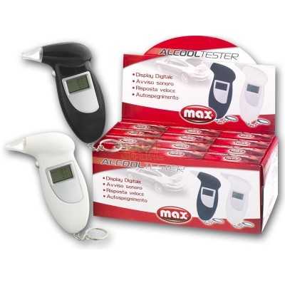 MAX ALCOOL TESTER CON DISPLAY DIGITALE 
