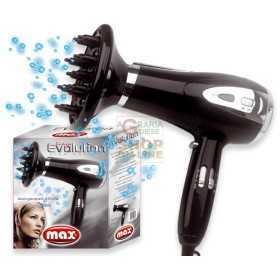 MAX ASCIUGACAPELLI 2200W EVOLUTION CON DIFFUSORE 