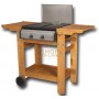 MAX BARBECUE A GAS INOX 117X59X108 