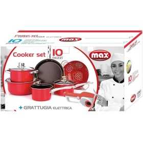 MAX BATTERIA 10PZ-COOKER SET+GRATTUGIA ELET 