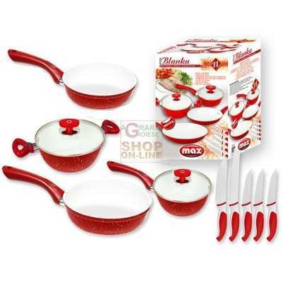 MAX BATTERIA GRAN CERAMICA 11 PZ 